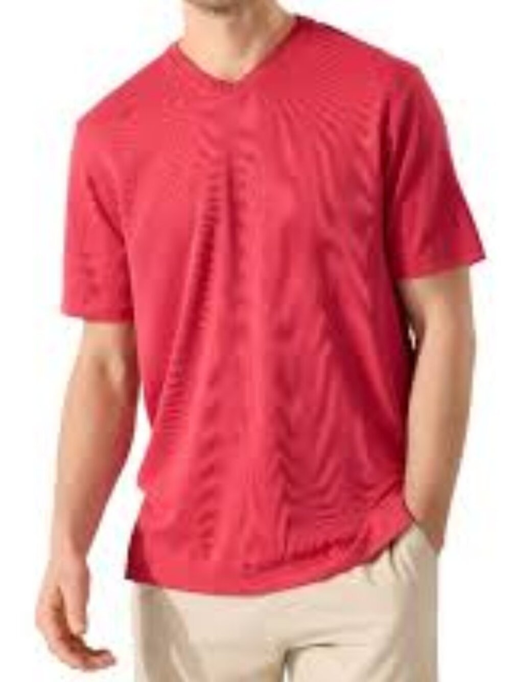Tommy Bahama IslandZone V-neck Short Sleeve Active Shirt - Mens XL